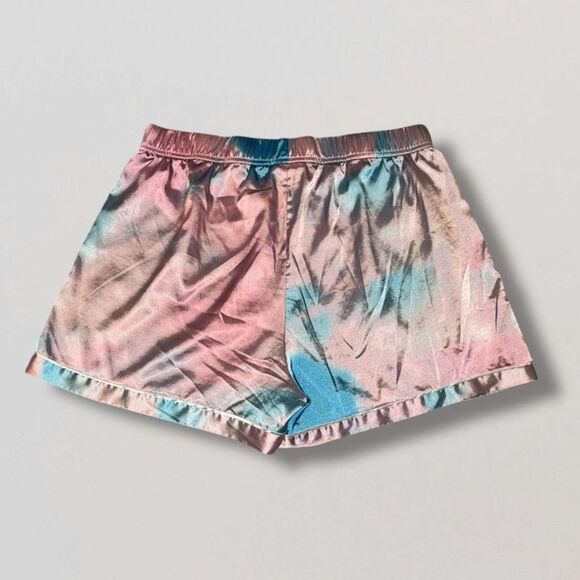 Taylor Swift Lover Satin Pajama Shorts Ur My Lover Size L Cotton Candy - Picture 2 of 14